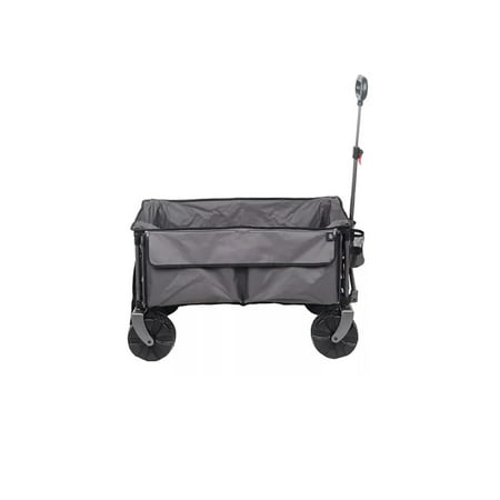All-Terrain Folding Wagon - Gray - Bellso